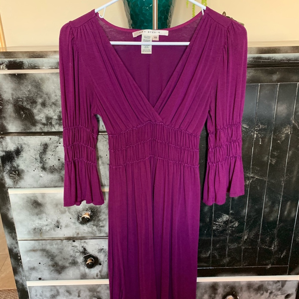 Max Studio Amethyst knit dress